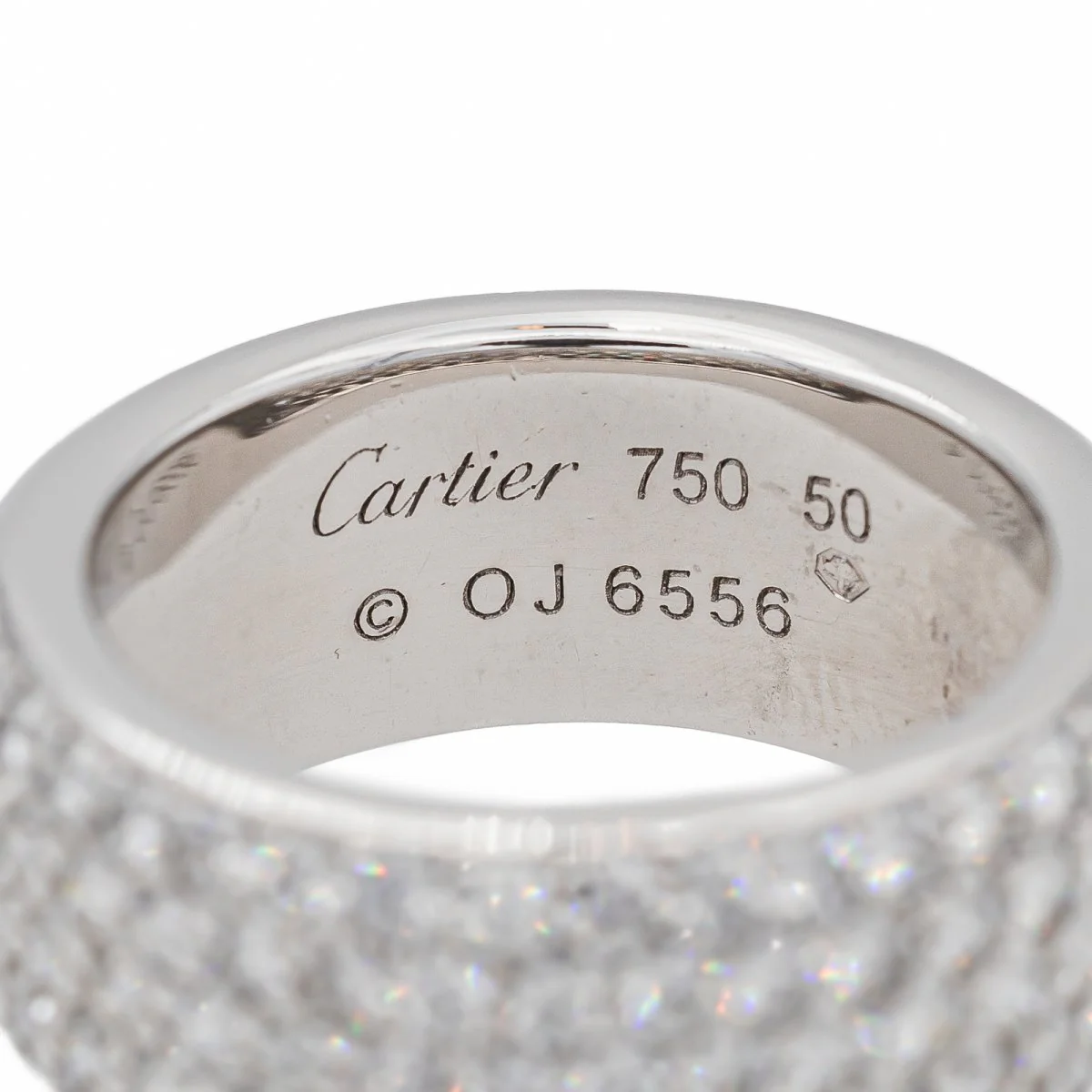 Cartier Bague Nouvelle Vague Or blanc Diamant - Image 3