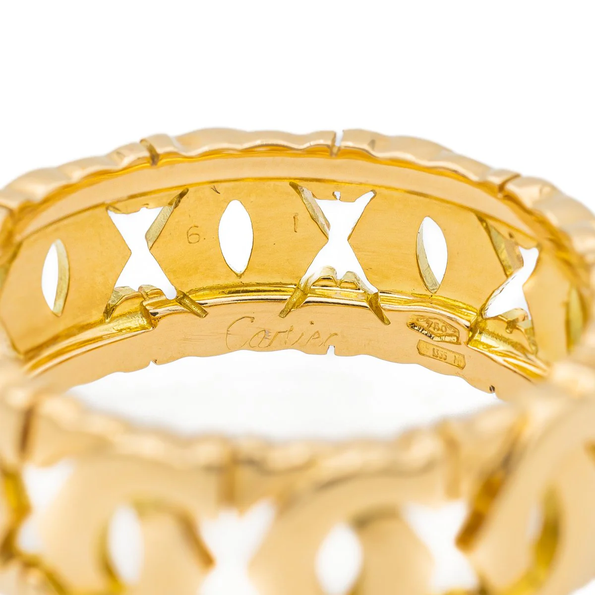 Bague CARTIER en or jaune - Image 4