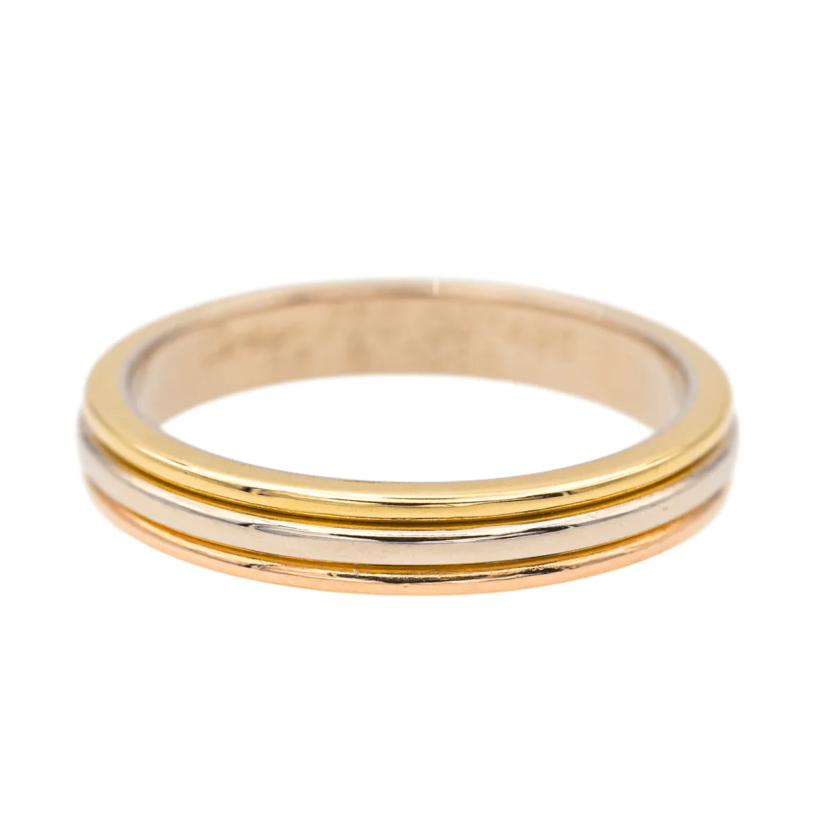 Bague CARTIER Alliance en or jaune, rose et blanc