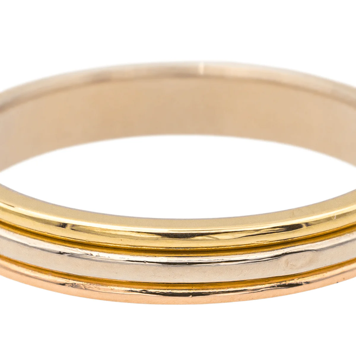 Bague CARTIER Alliance en or jaune, rose et blanc - Image 6