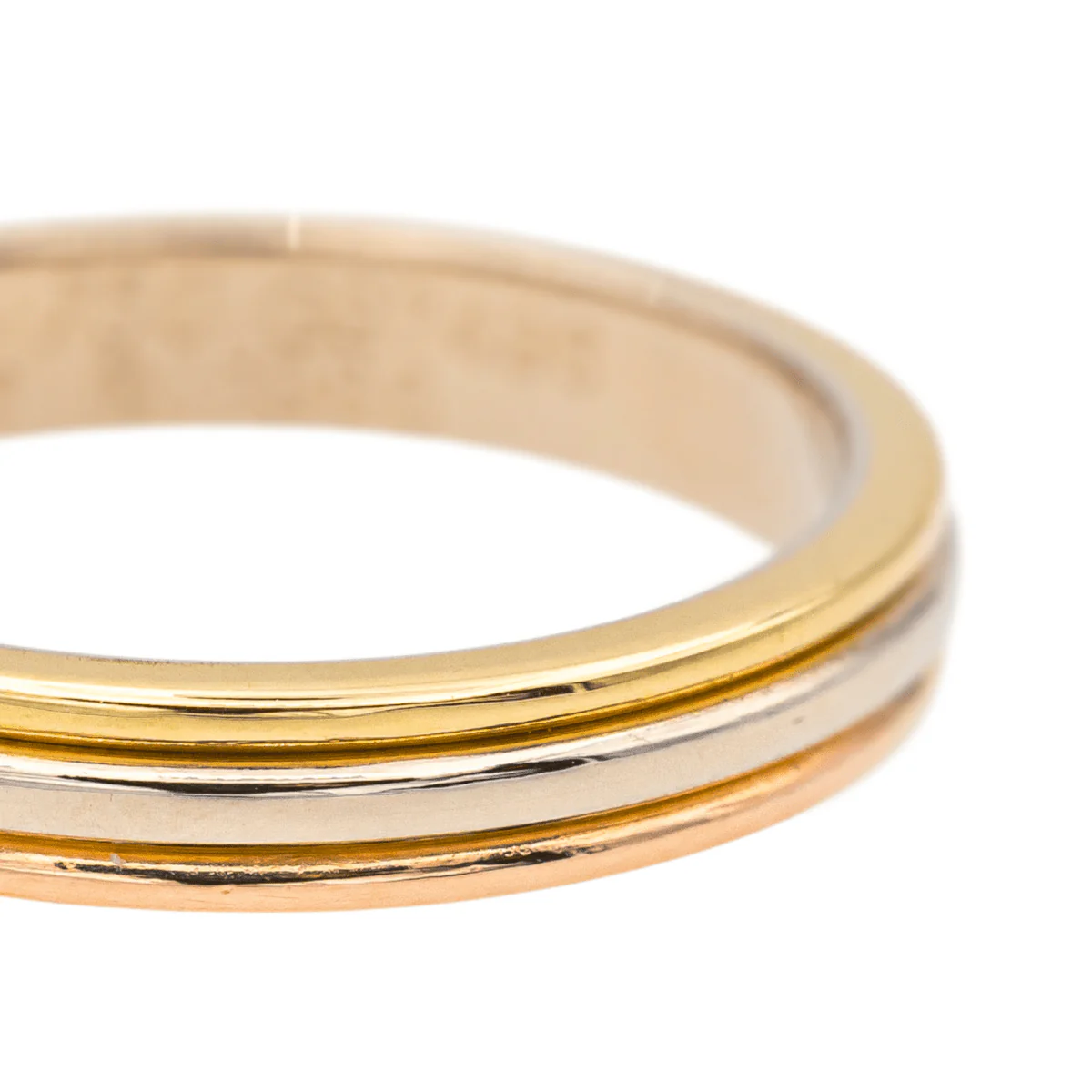 Bague CARTIER Alliance en or jaune, rose et blanc - Image 7