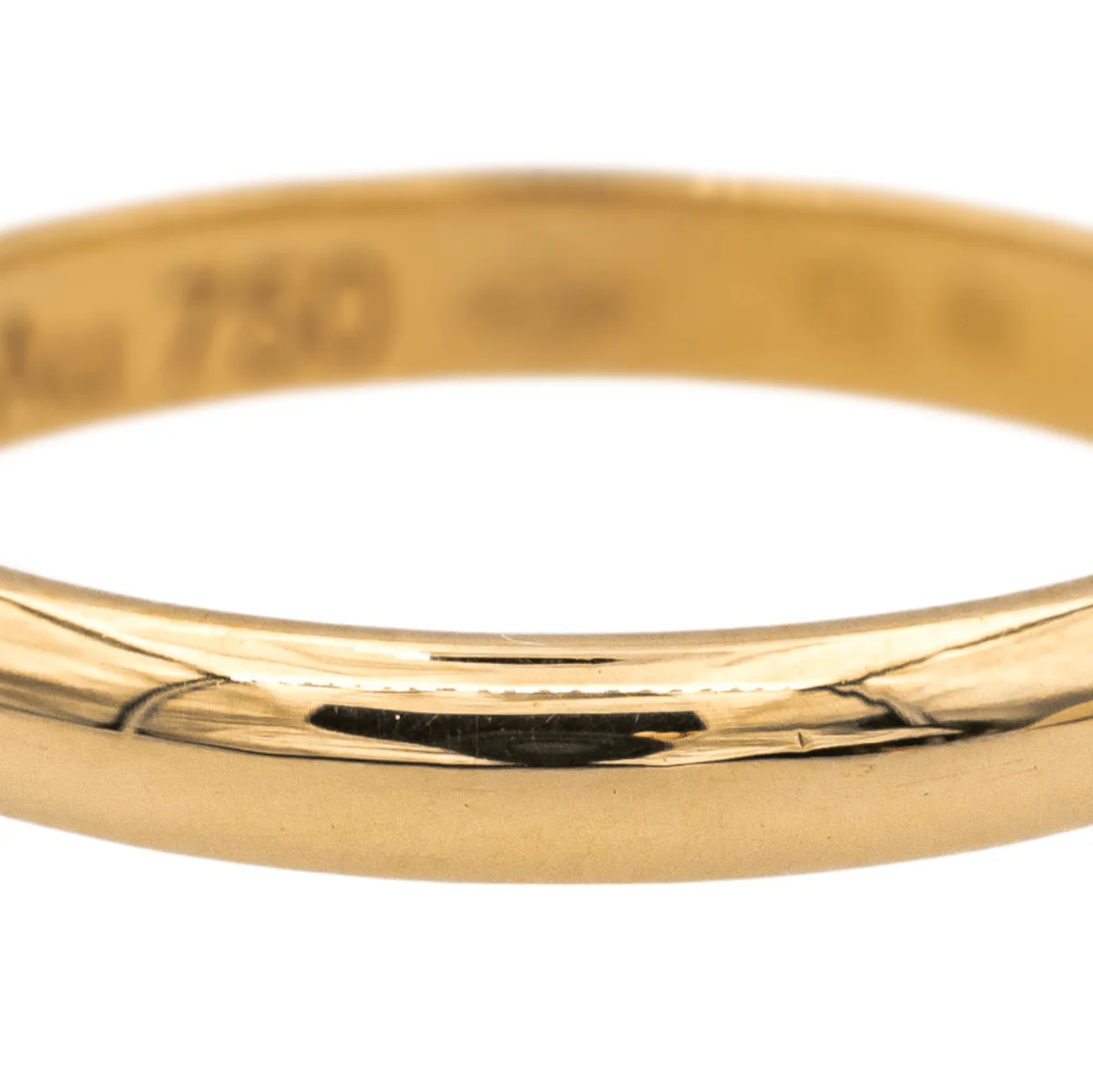 Bague Alliance CARTIER en or jaune - Image 4