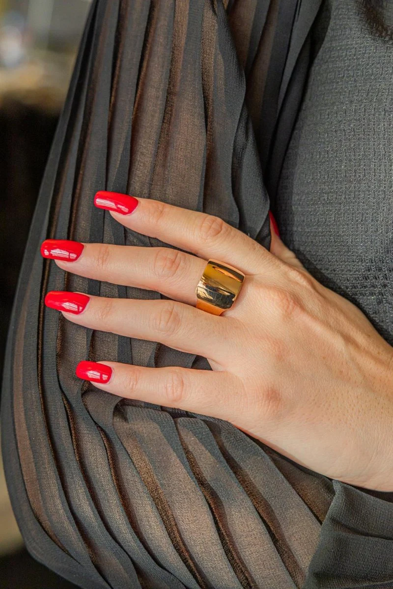 Bague CARTIER "Santos" en or rose - Image 2