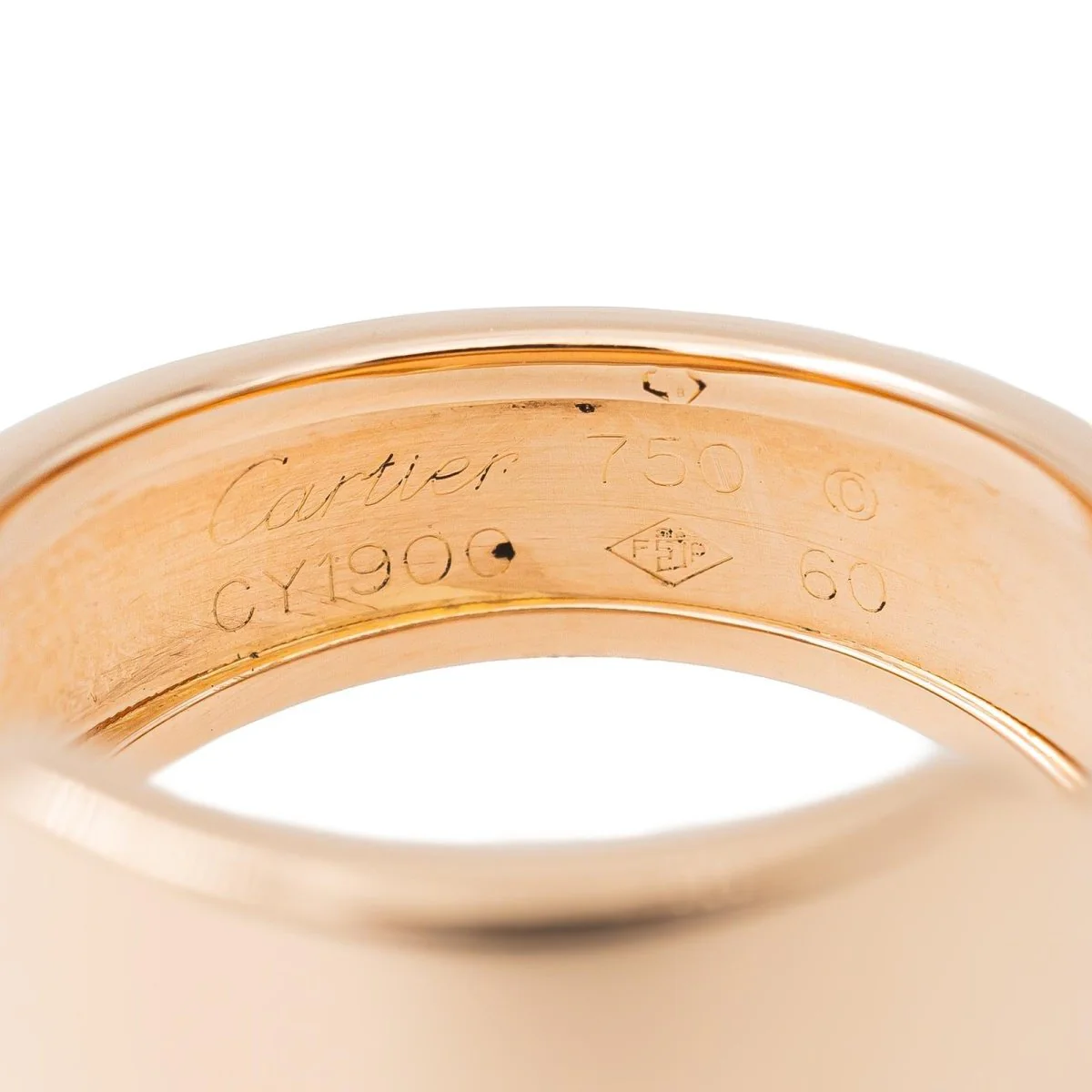 Bague CARTIER "Santos" en or rose - Image 3