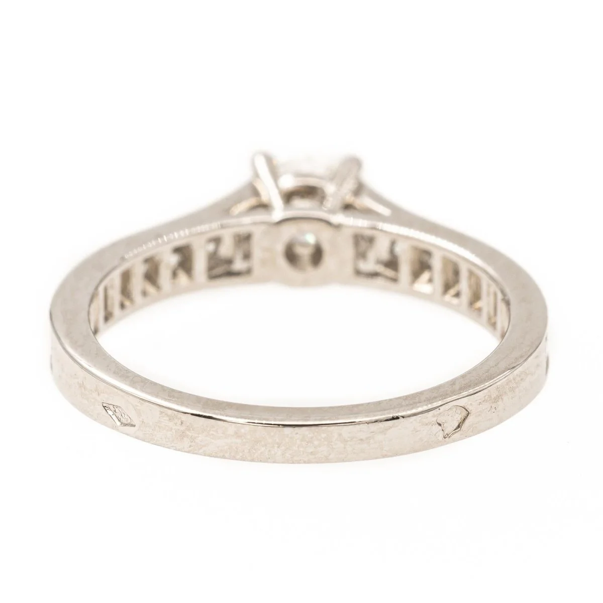 Bague Solitaire CARTIER 1895 en platine et diamant - Image 5