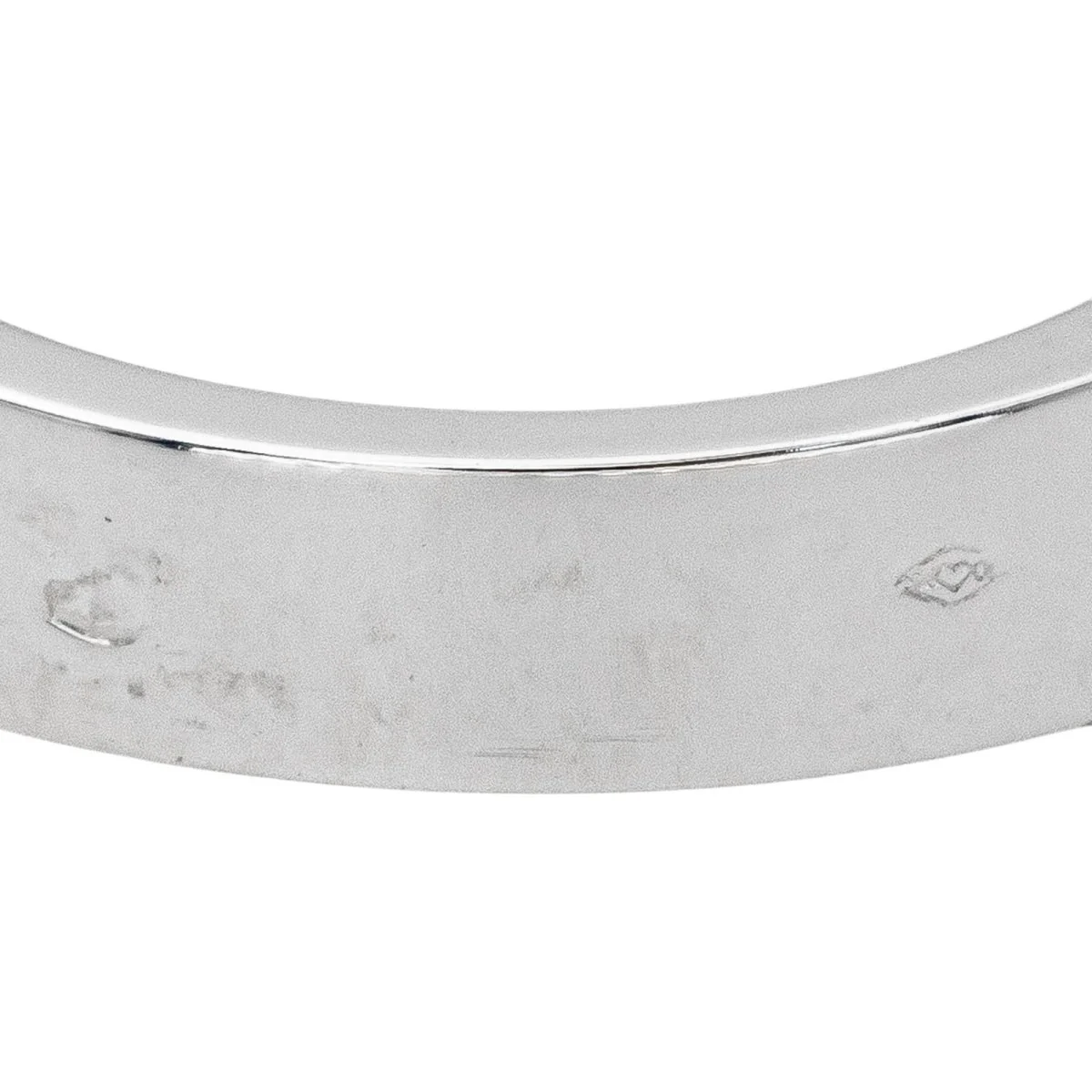 Bague Tank CARTIER "Tank" en or blanc et aigue-marine - Image 7