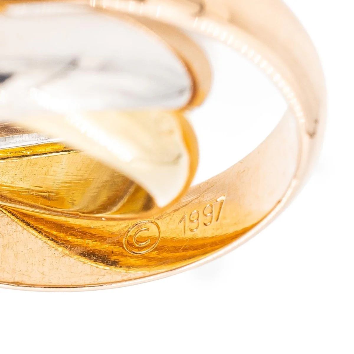 Bague CARTIER "Trinity" en or jaune, or blanc et or rose - Image 4