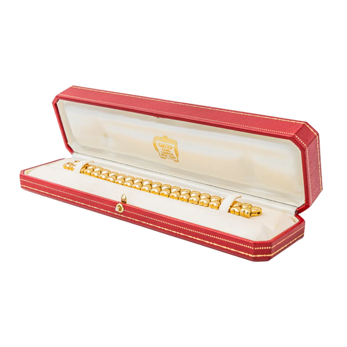 Bracelet Cartier Double cœur Or jaune - Image 3