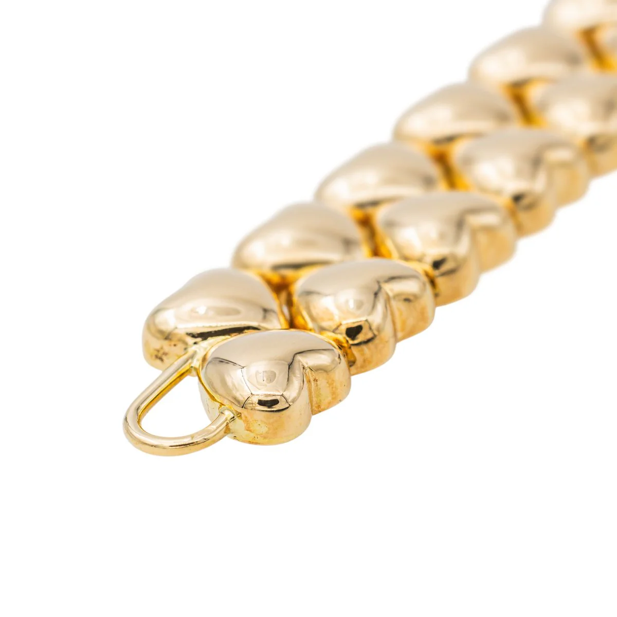 Bracelet Cartier Double cœur Or jaune - Image 7