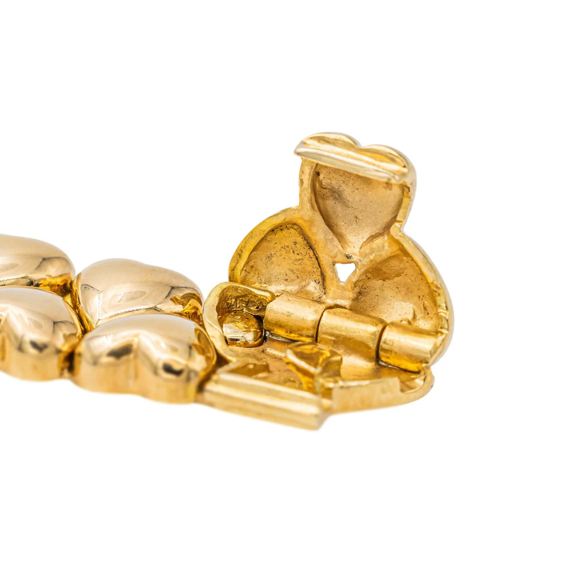 Bracelet Cartier Double cœur Or jaune - Image 8
