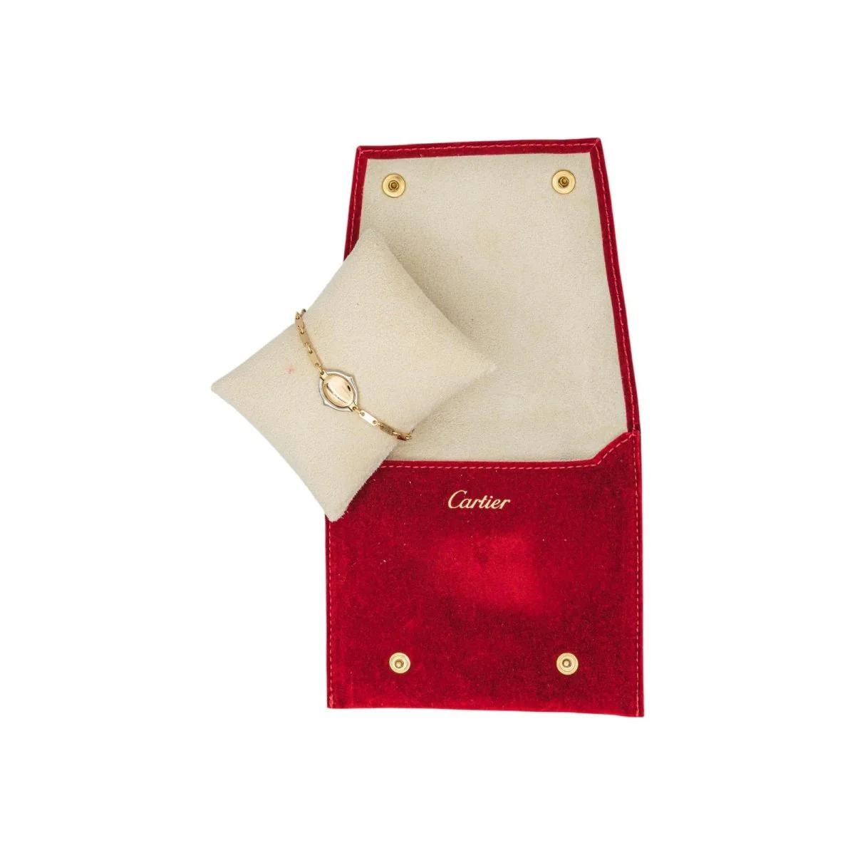 Bracelet CARTIER "Fidelity" en or jaune - Image 11