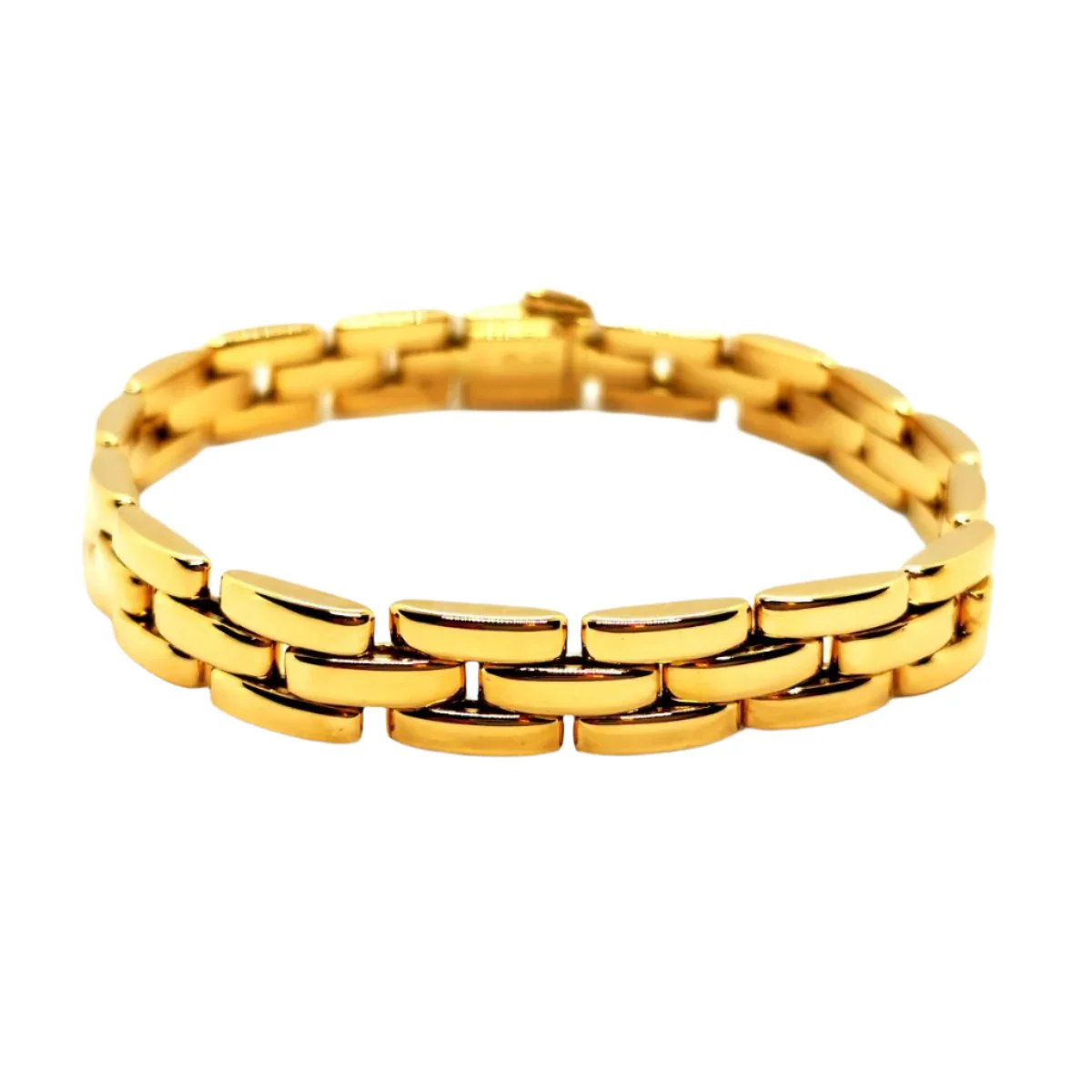 Bracelet Maillon CARTIER "Panthère" en or jaune