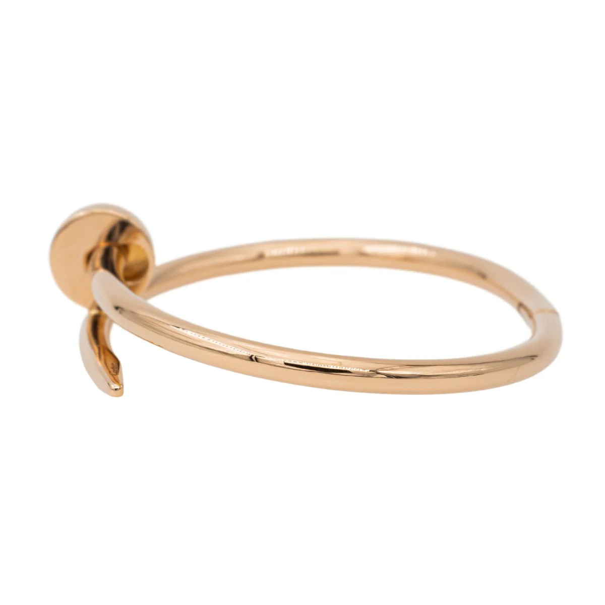 Bracelet Jonc CARTIER "Juste Un Clou" en or rose - Image 4
