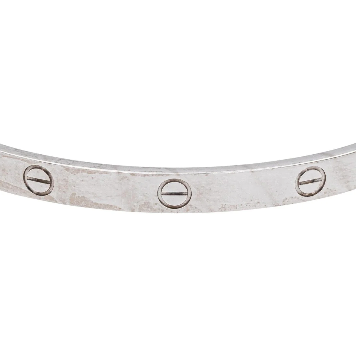 Bracelet Jonc CARTIER "Love" en or blanc - Image 7