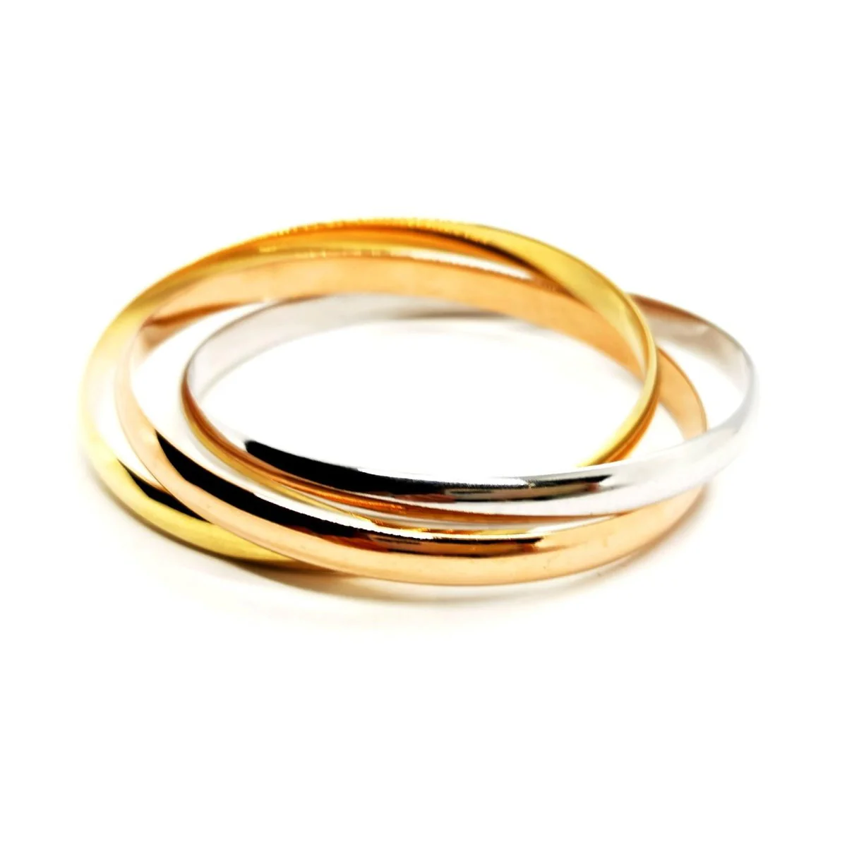 Bracelet Jonc CARTIER "Trinity" en 3 ors - Image 3