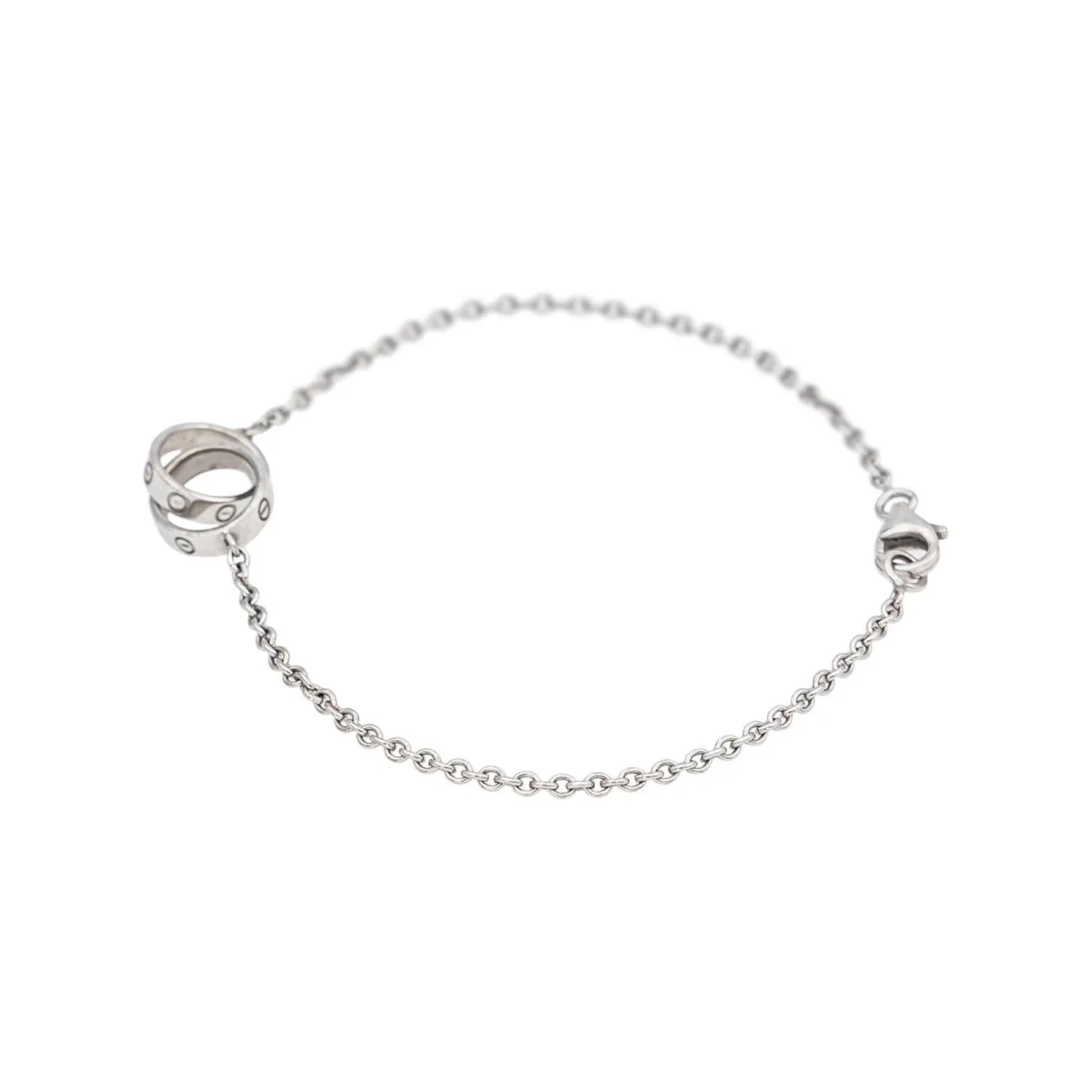 Bracelet CARTIER "Love" en or blanc - Image 4