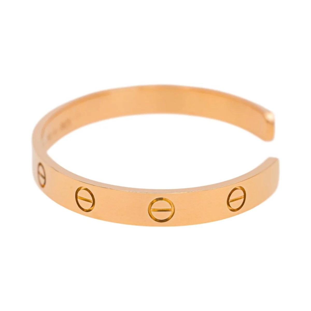 Bracelet Jonc CARTIER "Love" en or rose - Image 3