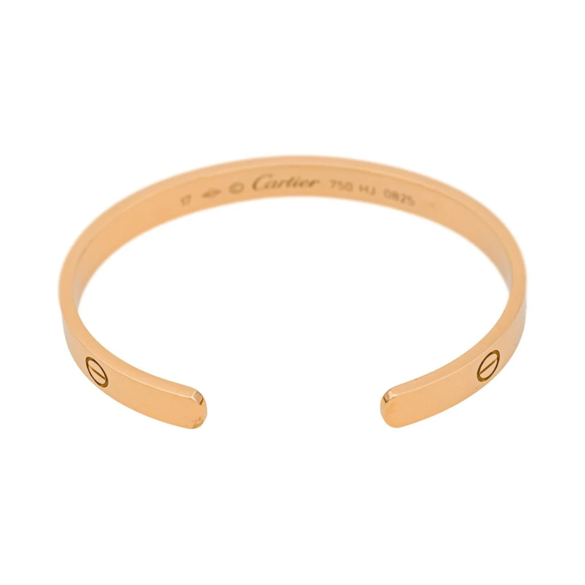 Bracelet Jonc CARTIER "Love" en or rose - Image 4