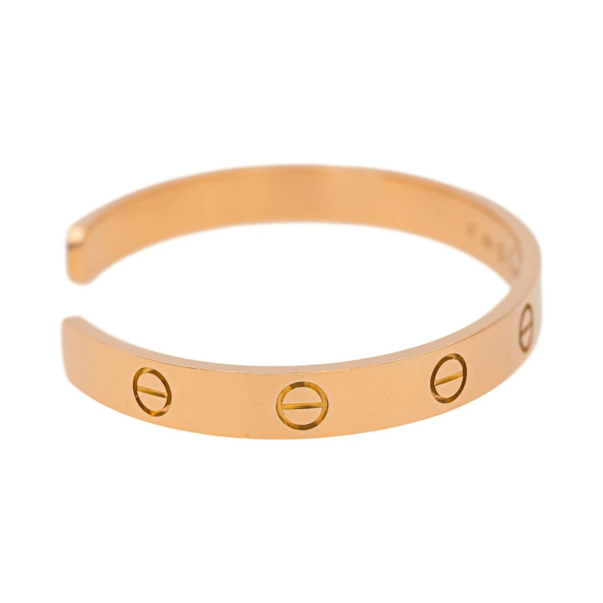 Bracelet Jonc CARTIER "Love" en or rose - Image 5