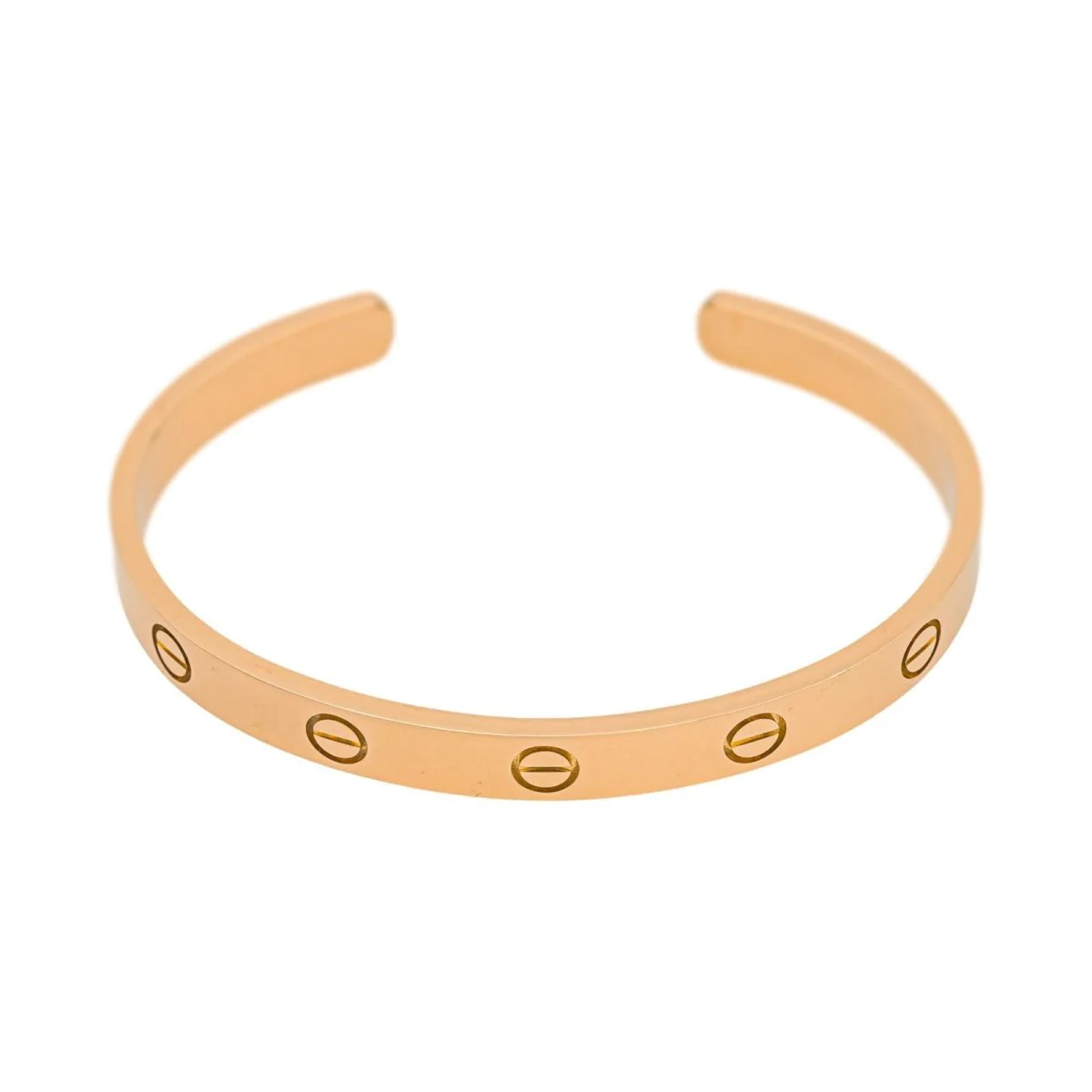Bracelet Jonc CARTIER "Love" en or rose - Image 6