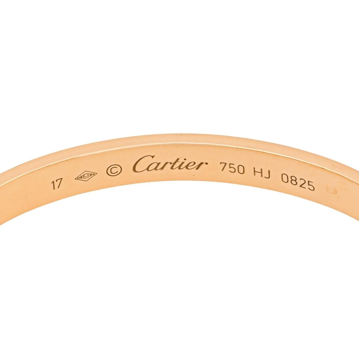 Bracelet Jonc CARTIER "Love" en or rose - Image 7