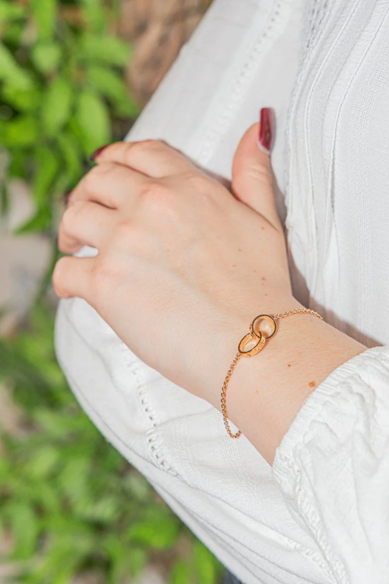 Bracelet CARTIER "Love" en or rose - Image 2