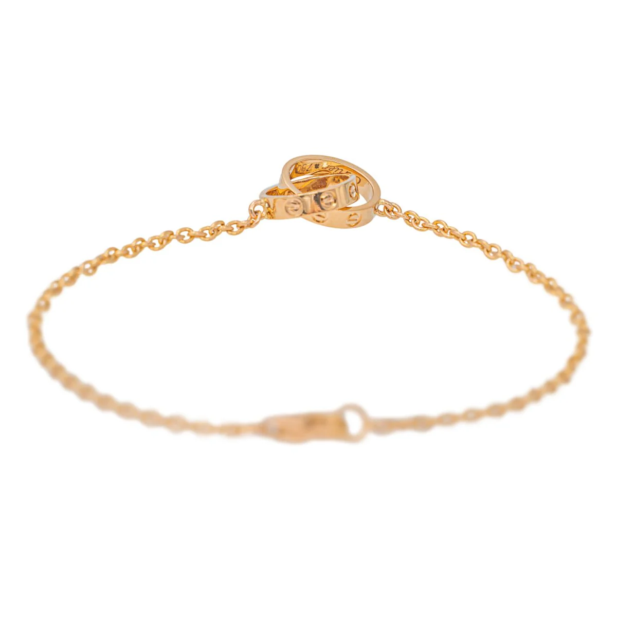 Bracelet CARTIER "Love" en or rose - Image 3