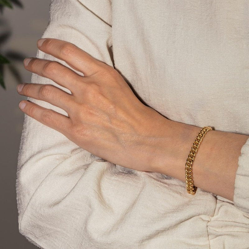 Bracelet Maille CARTIER en or jaune - Image 2