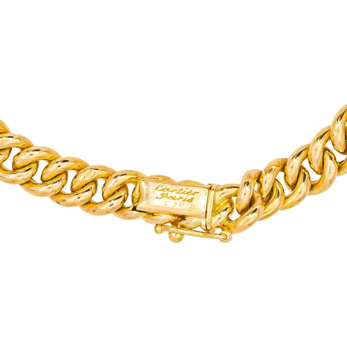 Bracelet Maille CARTIER en or jaune - Image 5