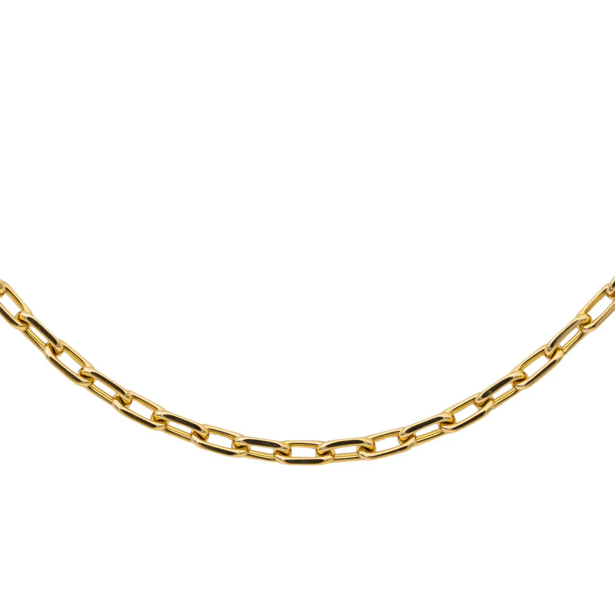 Collier  CARTIER Chaîne Santos en or jaune - Image 3