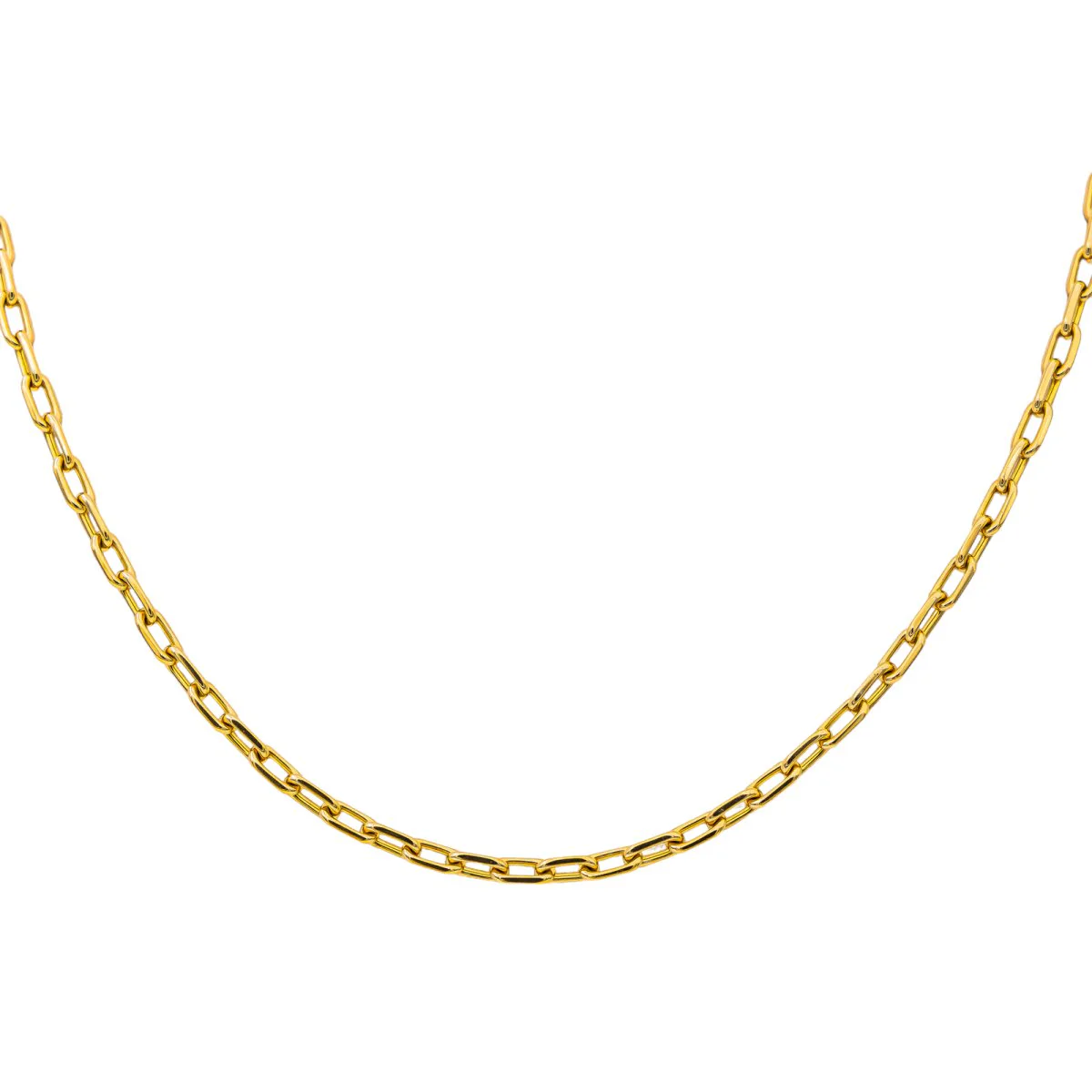 Collier  CARTIER Chaîne Santos en or jaune - Image 4