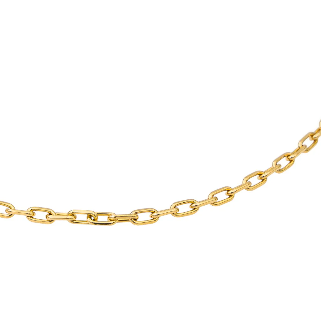 Collier  CARTIER Chaîne Santos en or jaune - Image 6