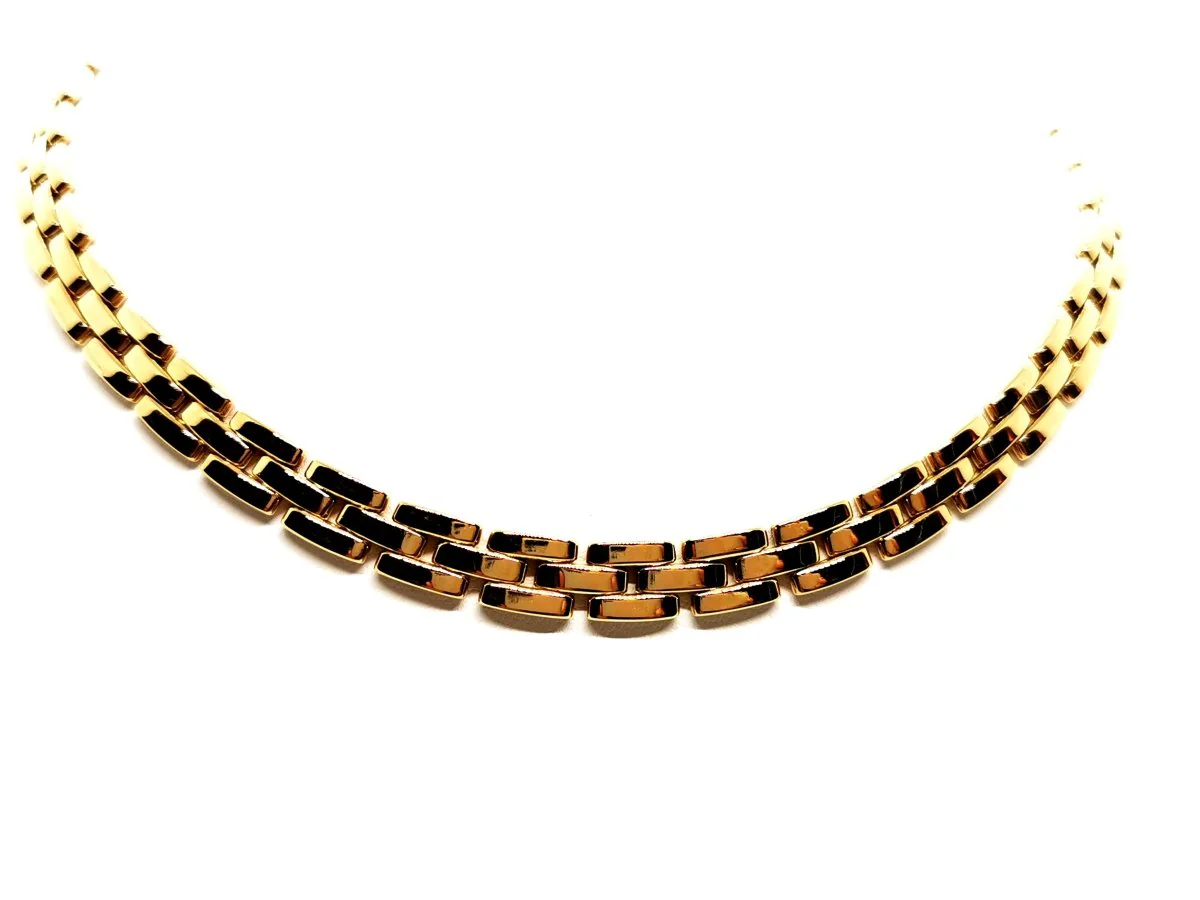 Collier CARTIER maillon Panthère en or jaune