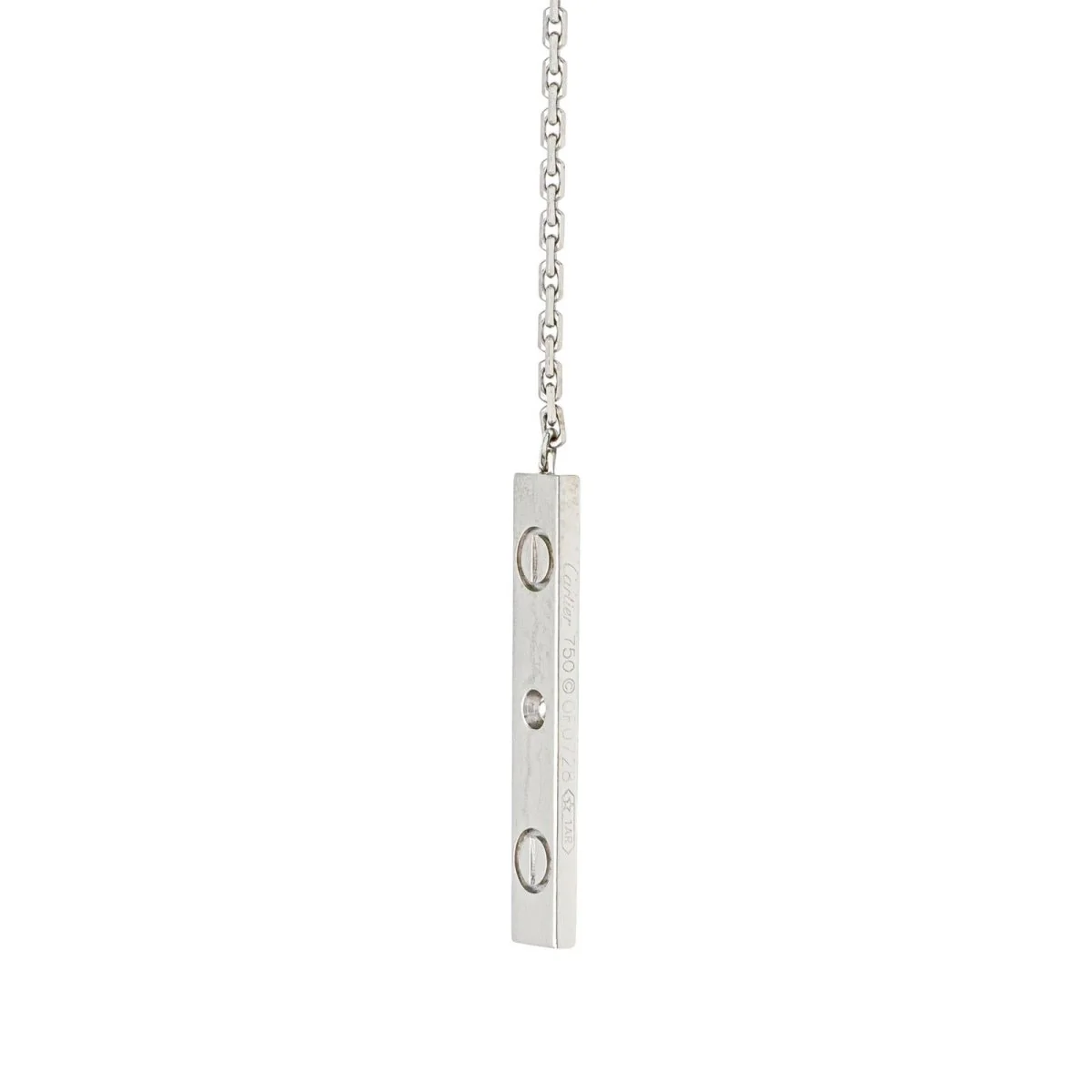 Collier Négligé CARTIER "Love Négligé" en or blanc et diamant - Image 4