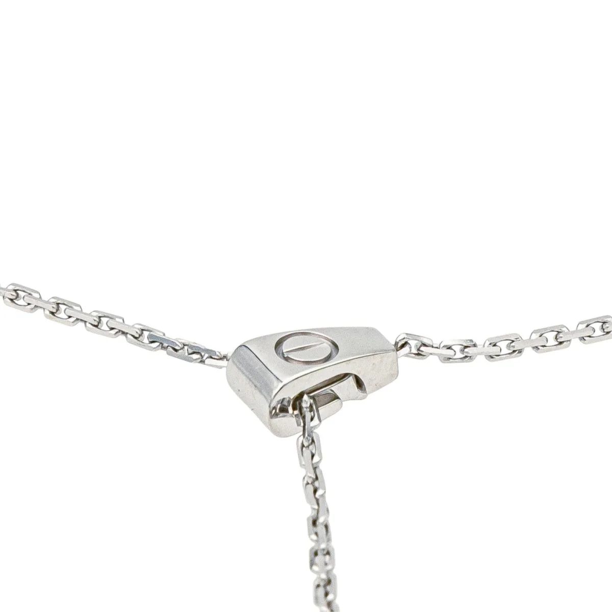 Collier Négligé CARTIER "Love Négligé" en or blanc et diamant - Image 5