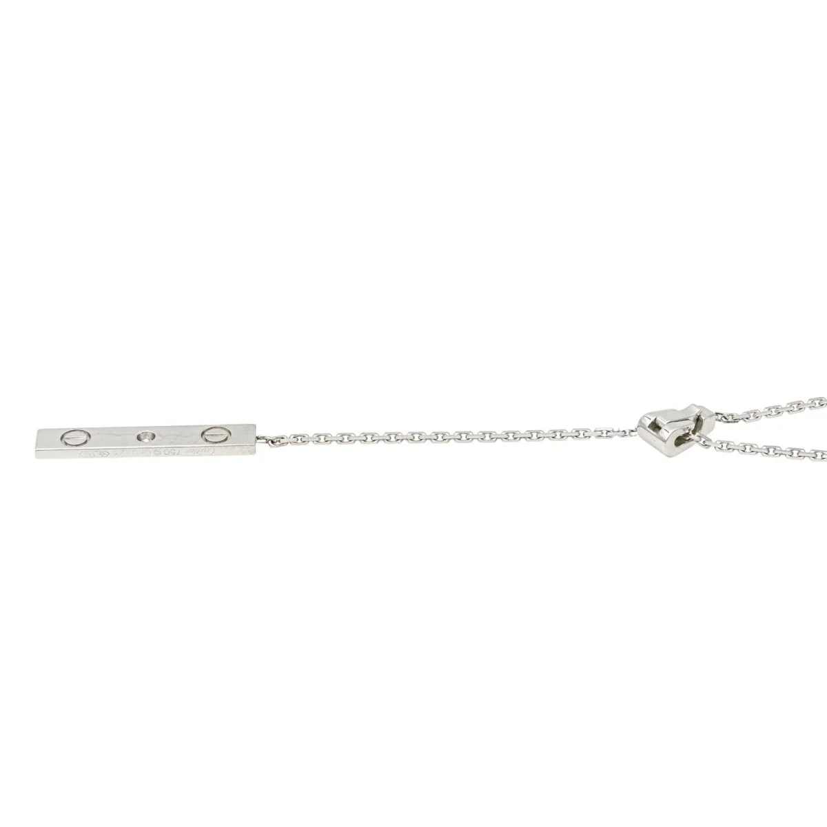 Collier Négligé CARTIER "Love Négligé" en or blanc et diamant - Image 6