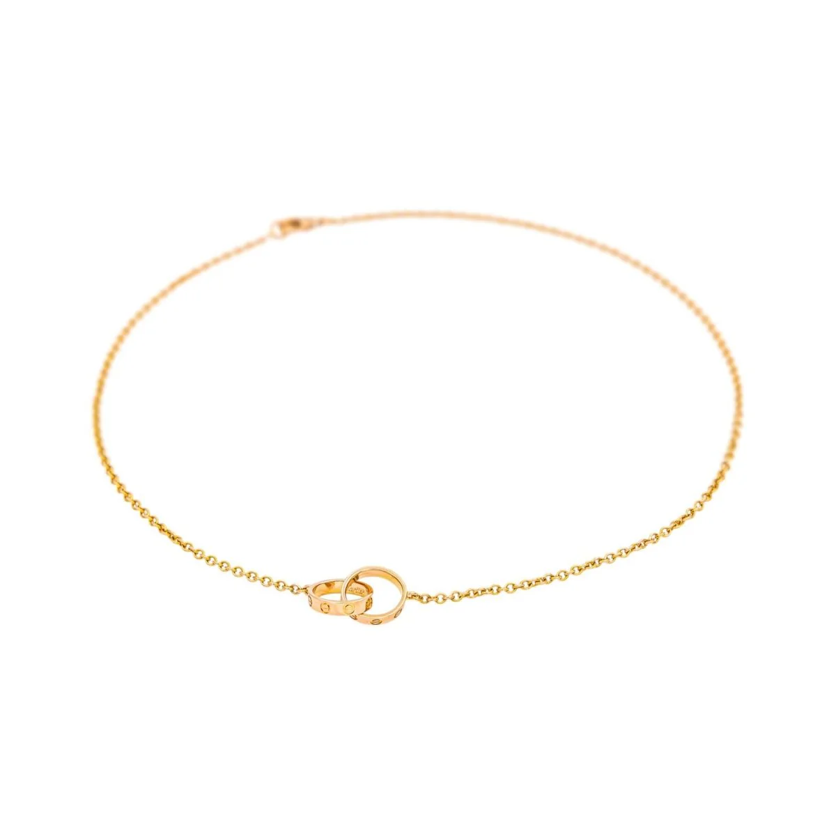 Collier Pendentif CARTIER "Love" en or rose - Image 5