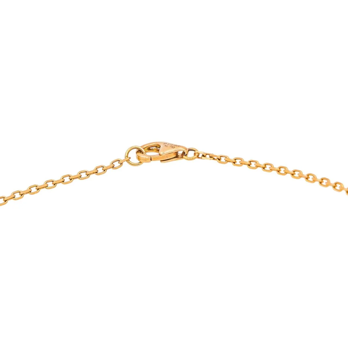 Collier Pendentif CARTIER "Love Pavé" en or rose et diamants - Image 4