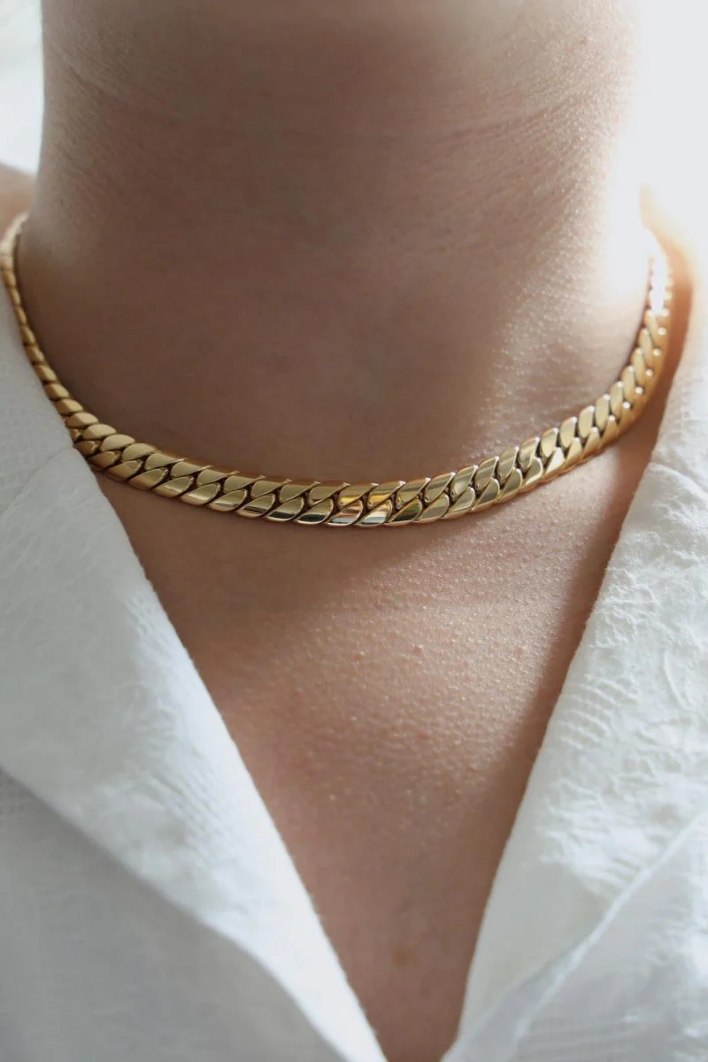 Cartier Collier Maille anglaise Or jaune - Image 2