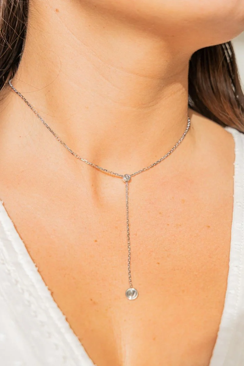 Cartier Collier Négligé Love Or blanc - Image 2