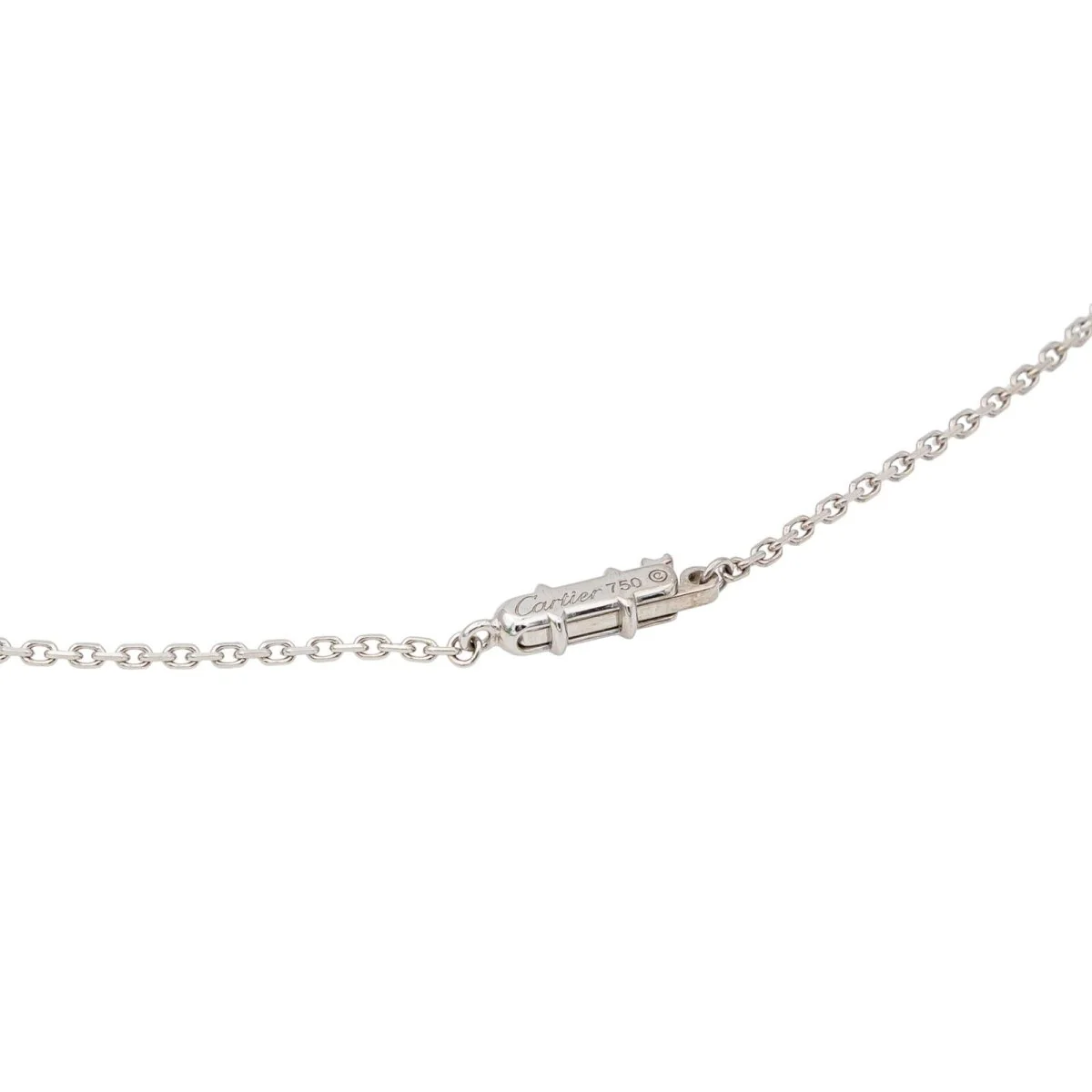Collier CARTIER "1895" en or blanc et diamant - Image 4