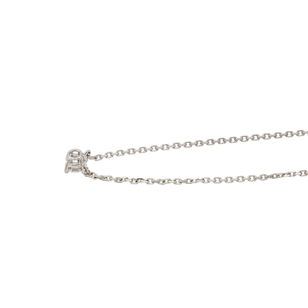 Collier CARTIER "1895" en or blanc et diamant - Image 5