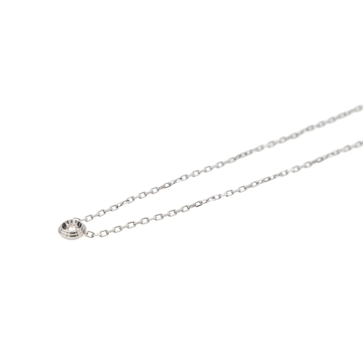 Collier Solitaire CARTIER "Cartier d'amour" en or blanc et diamant - Image 5