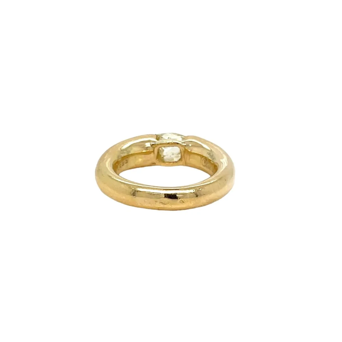 Bague CARTIER "Ellipse" en or jaune avec diamants - Image 3