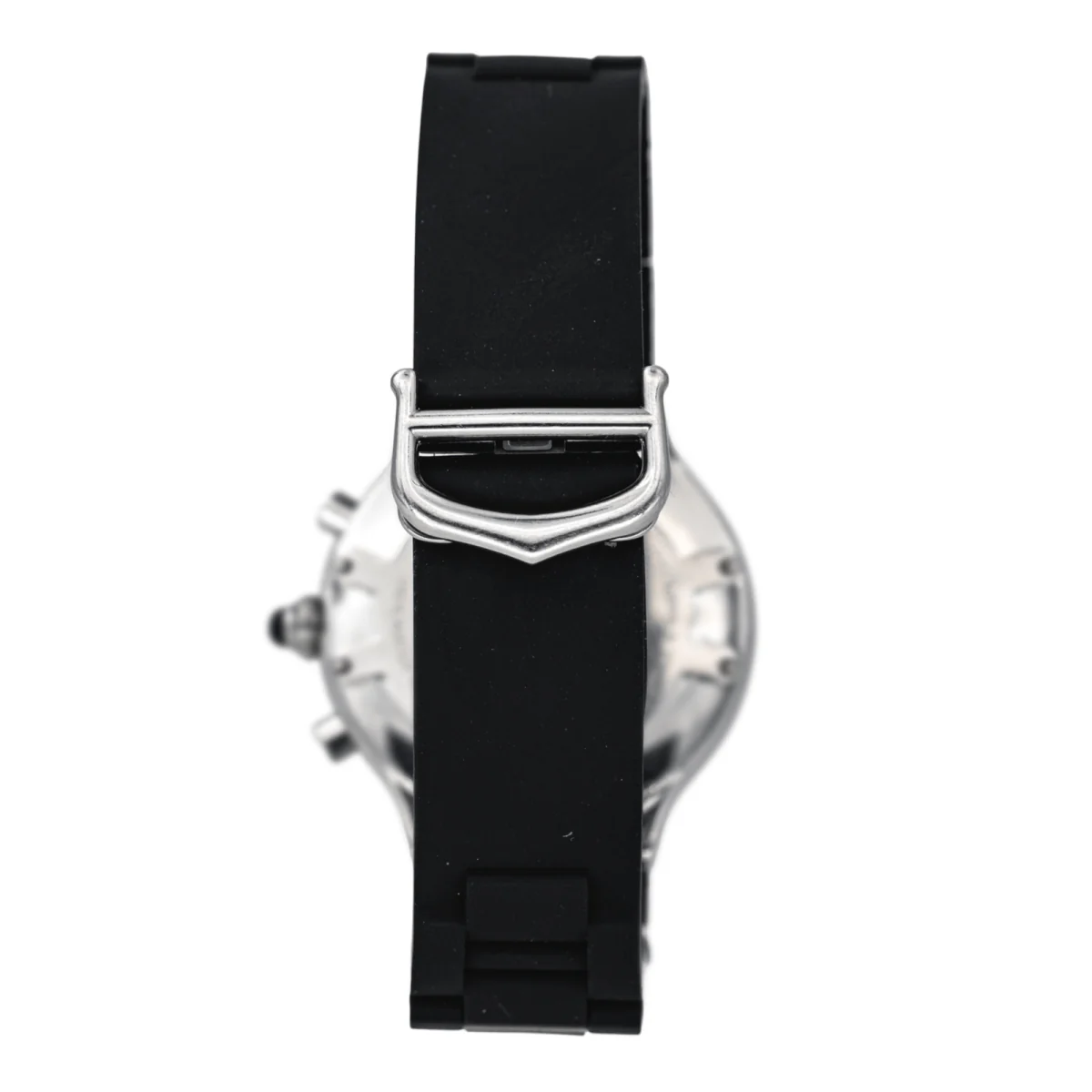 Montre CARTIER "21 Chronoscaph" en acier et quartz - Image 3