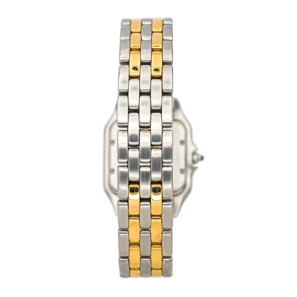 Montre CARTIER "Panthère" en or jaune, acier et quartz - Image 4