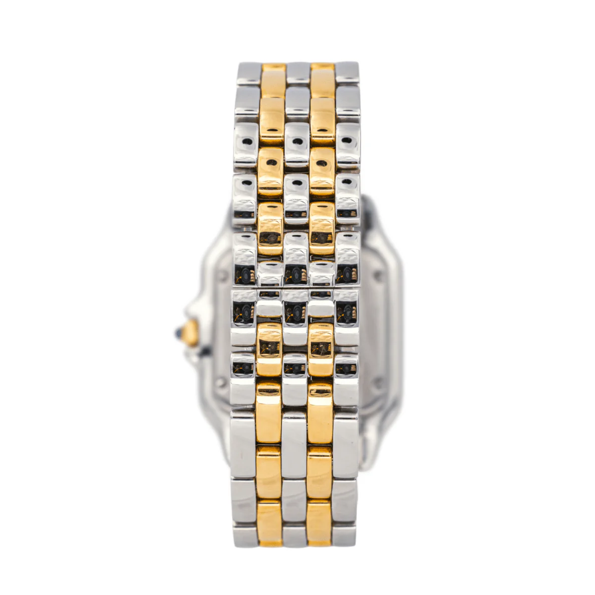 Montre CARTIER "Panthère" en or jaune, acier et quartz - Image 4