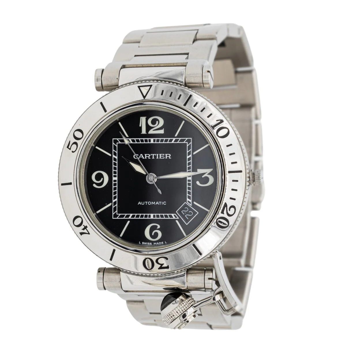 Cartier Montre Pasha Acier - Image 4