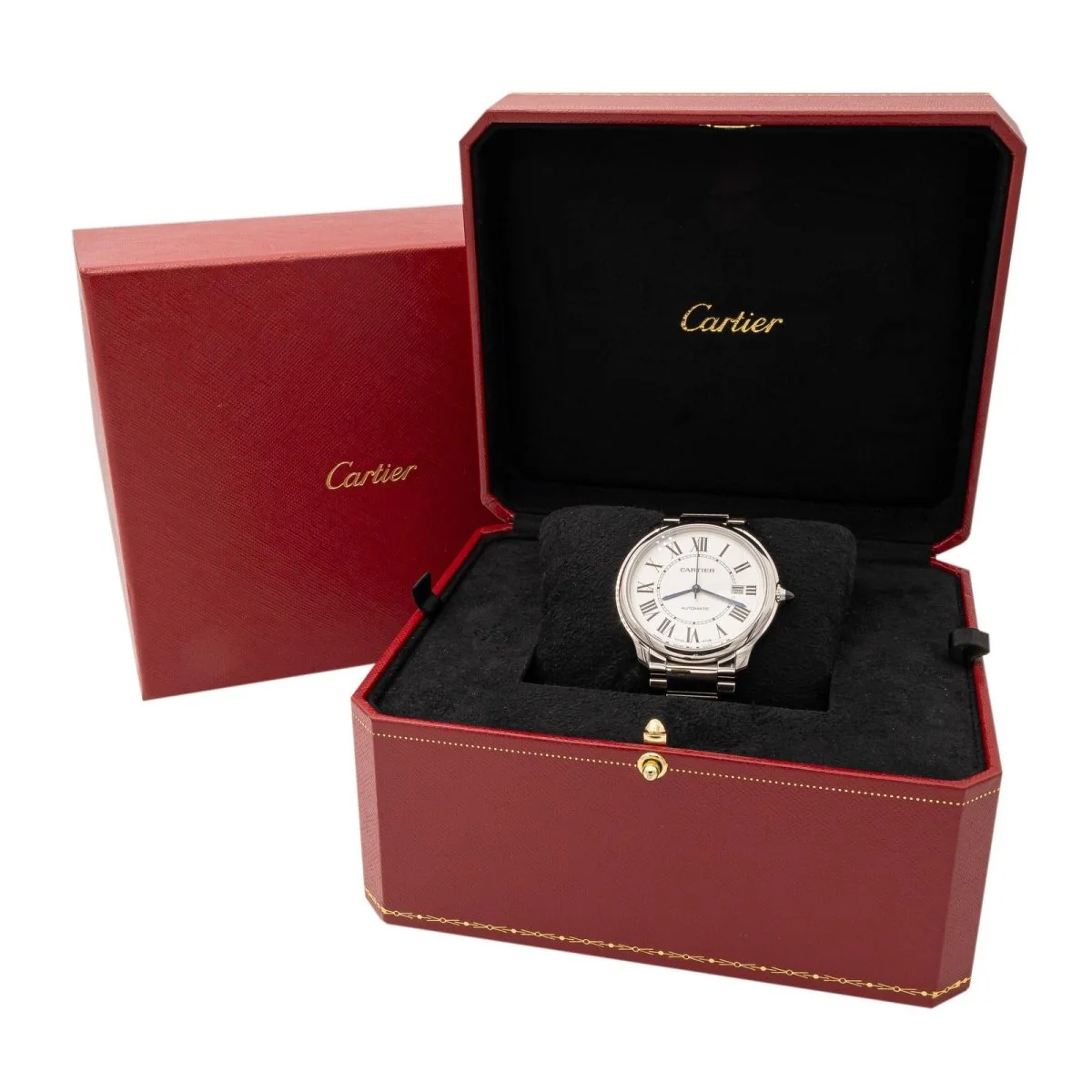 Montre CARTIER "Ronde Must" en acier - Image 2