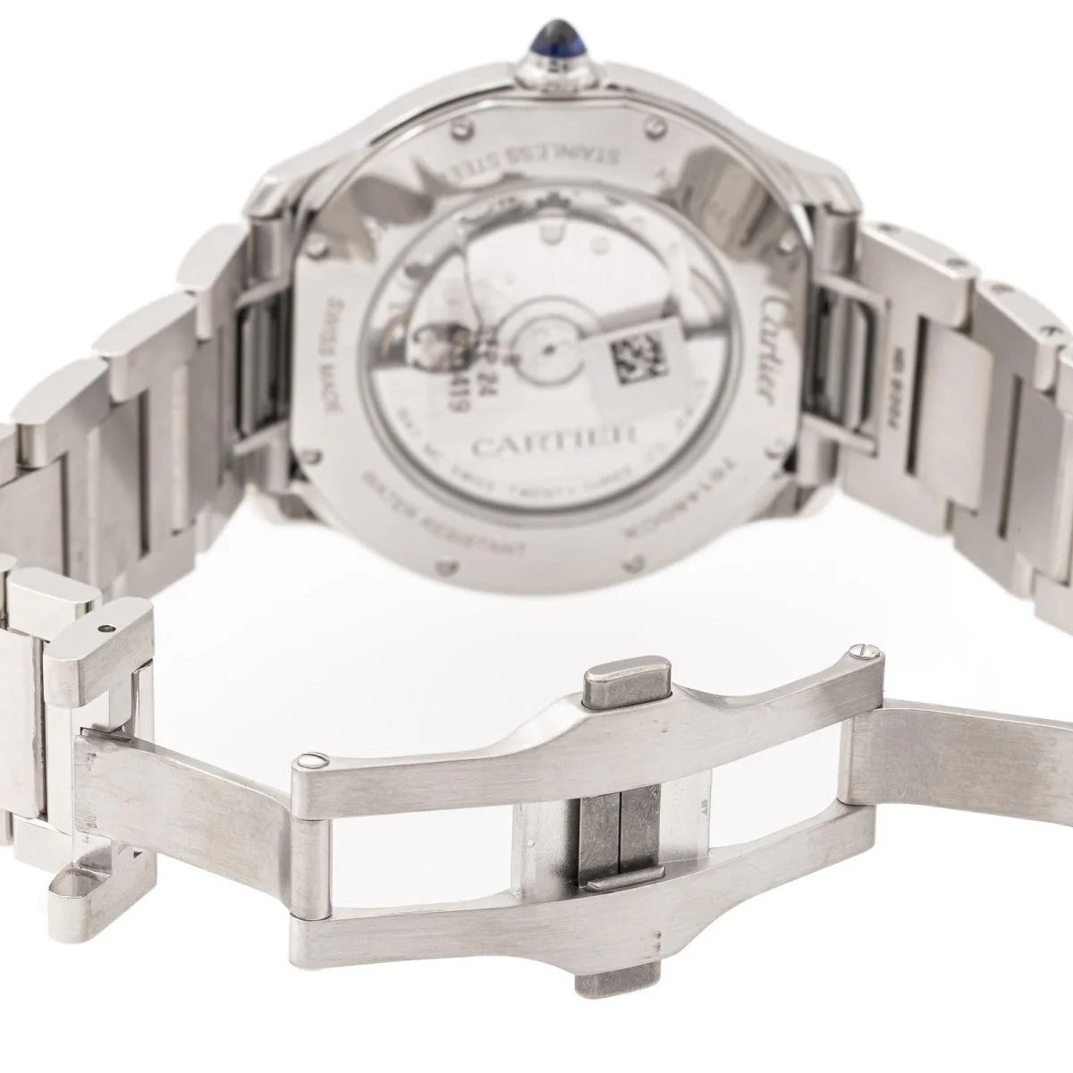 Montre CARTIER "Ronde Must" en acier - Image 5